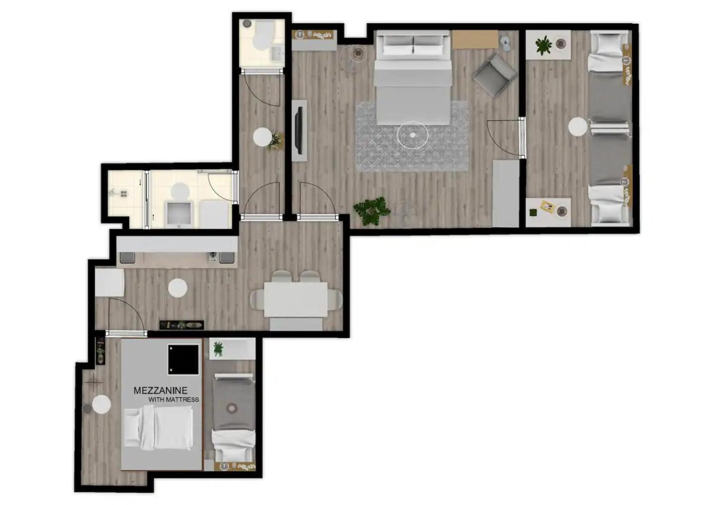 Apartmán Entire Unit In The Center Of